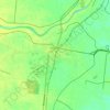 Mappa topografica Ingham, altitudine, rilievo