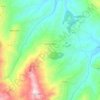 Mappa topografica Roccaspinalveti, altitudine, rilievo