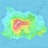 Mappa topografica Ischia, altitudine, rilievo