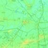 Mappa topografica Reggiolo, altitudine, rilievo