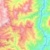 Mappa topografica Concordia, altitudine, rilievo