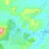 Mappa topografica Rathdowney, altitudine, rilievo