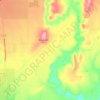 Mappa topografica Monegeetta, altitudine, rilievo