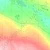 Mappa topografica Foam Lake No. 276, altitudine, rilievo