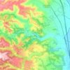 Mappa topografica Civitella d'Agliano, altitudine, rilievo