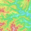 Mappa topografica Carrodano, altitudine, rilievo