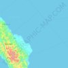 Mappa topografica Nias, altitudine, rilievo