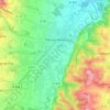 Mappa topografica Trie-sur-Baïse, altitudine, rilievo