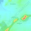 Mappa topografica Gura, altitudine, rilievo