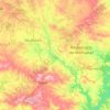 Mappa topografica Rio Degebe, altitudine, rilievo