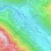 Mappa topografica Taceno, altitudine, rilievo