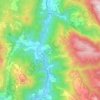 Mappa topografica Scheggino, altitudine, rilievo
