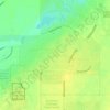 Mappa topografica Evergreen, altitudine, rilievo
