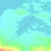 Mappa topografica 湾湖, altitudine, rilievo