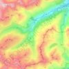 Mappa topografica Realp, altitudine, rilievo