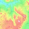 Mappa topografica Ürgüp, altitudine, rilievo