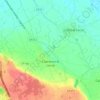 Mappa topografica Caprarica di Lecce, altitudine, rilievo