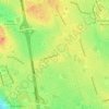 Mappa topografica Pleasant View, altitudine, rilievo
