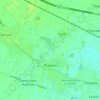 Mappa topografica Rubano, altitudine, rilievo