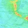 Mappa topografica Nationaal Park De Utrechtse Heuvelrug, altitudine, rilievo