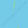 Mappa topografica Andaman and Nicobar Islands, altitudine, rilievo