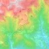 Mappa topografica Cusio, altitudine, rilievo