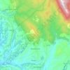 Mappa topografica Montebuono, altitudine, rilievo