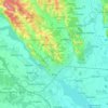 Mappa topografica Ptuj, altitudine, rilievo