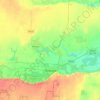 Mappa topografica Slobozia, altitudine, rilievo