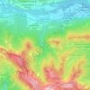 Mappa topografica Feistritz im Rosental, altitudine, rilievo