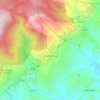 Mappa topografica Acquaformosa, altitudine, rilievo