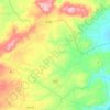 Mappa topografica Telti, altitudine, rilievo