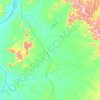 Mappa topografica Silvanópolis, altitudine, rilievo