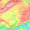 Mappa topografica Taugwitz, altitudine, rilievo