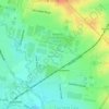 Mappa topografica Yennora, altitudine, rilievo