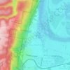 Mappa topografica Emu Heights, altitudine, rilievo