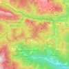 Mappa topografica Cosio di Arroscia, altitudine, rilievo