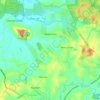 Mappa topografica Peeramon, altitudine, rilievo