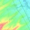 Mappa topografica Fontaine-les-Grès, altitudine, rilievo