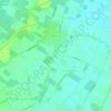 Mappa topografica Bastiglia, altitudine, rilievo