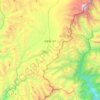 Mappa topografica 帕里镇, altitudine, rilievo