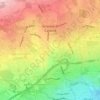 Mappa topografica Gravina di Catania, altitudine, rilievo