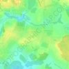 Mappa topografica Дятловка, altitudine, rilievo