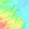 Mappa topografica Frascaro, altitudine, rilievo