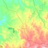Mappa topografica Borenore, altitudine, rilievo