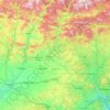 Mappa topografica el Segre, altitudine, rilievo