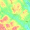 Mappa topografica Corinth, altitudine, rilievo