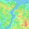 Mappa topografica Beykoz, altitudine, rilievo