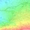 Mappa topografica Qualiano, altitudine, rilievo