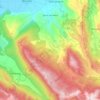 Mappa topografica Lecce nei Marsi, altitudine, rilievo